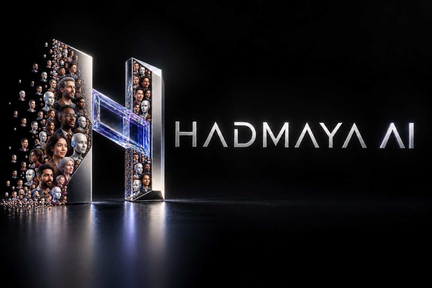 The Hadmaya mark, made of many human and AI faces