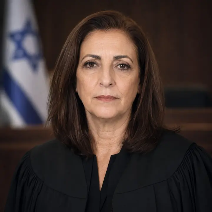 שופטת בבית משפט בישראל, אחת הדמויות בדיון
